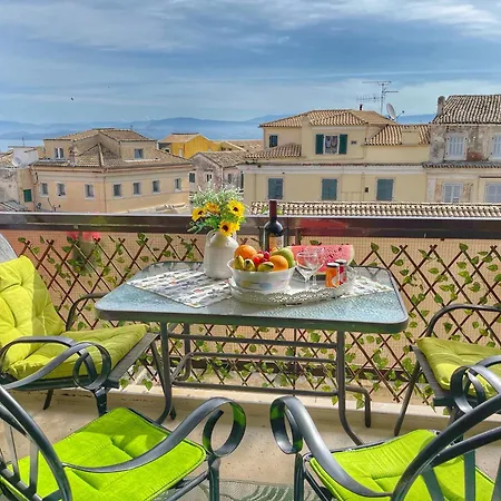 Corfu Panoramic View All The City Exterior photo