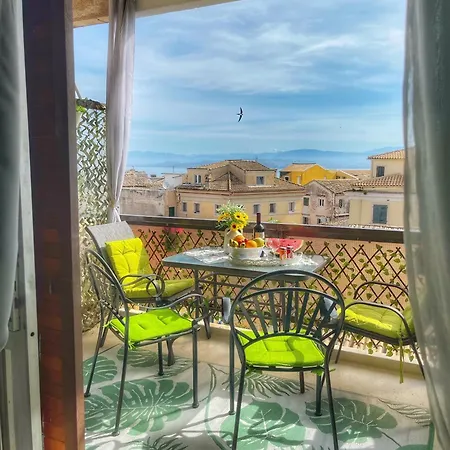 Corfu Panoramic View All The City Exterior photo