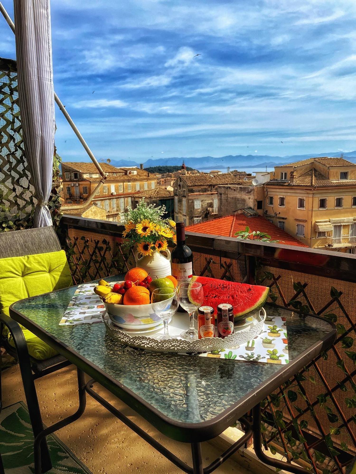 Corfu Panoramic View The