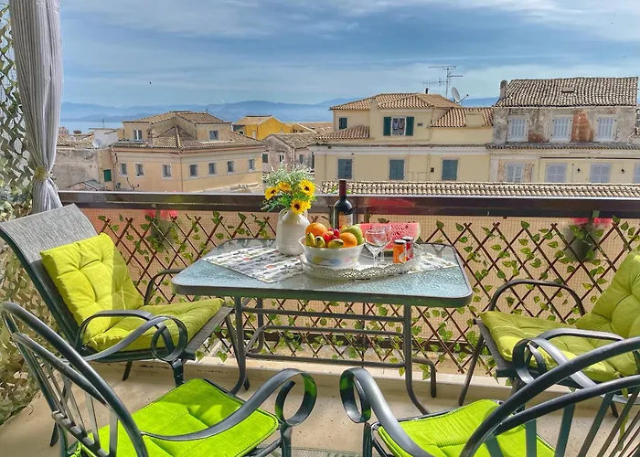 Corfu Panoramic View All The City